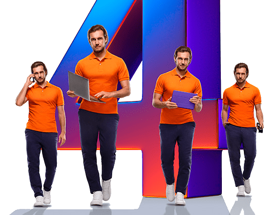 Великолепная четверка Ростелеком в&nbsp;деревня Малая Тапья (Пермский край)